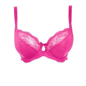 Freya Women’s Fancies Underwire Plunge Bra (30DDD)